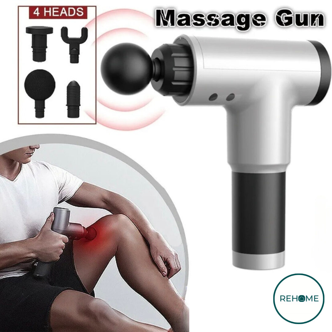 Smart Fascia 4 in 1 Professional Massage Gun - (IMPORTED)