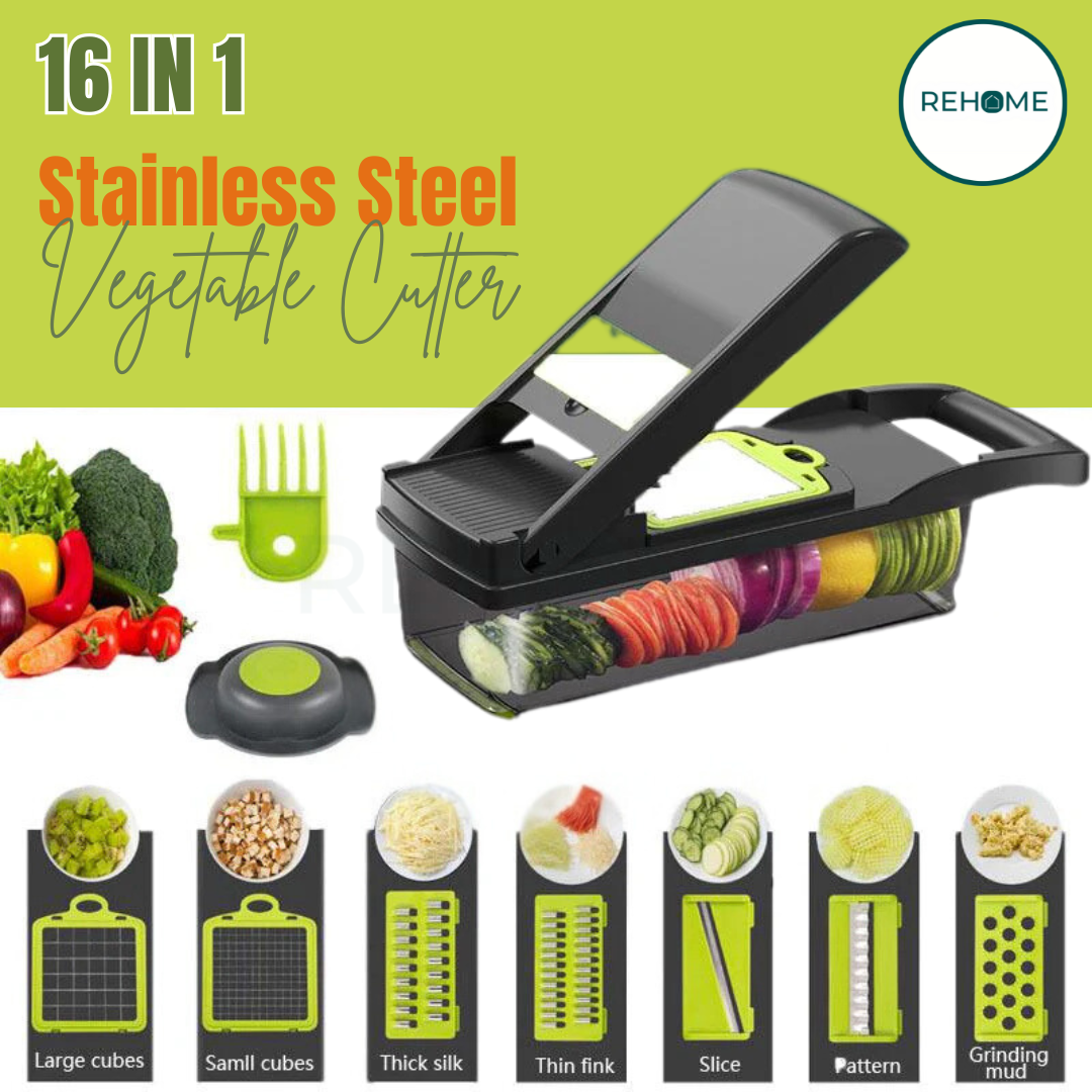 16 in 1 Multifunctional Vegetable Slicer Cutter