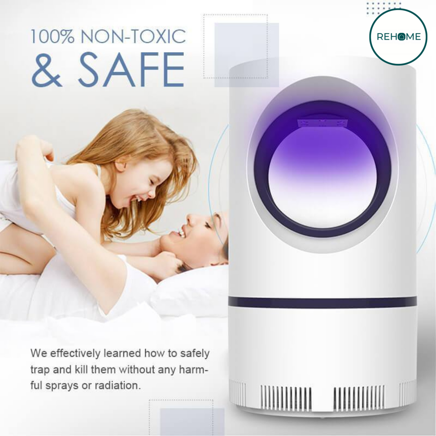 Automatic UV Mosquito Killer Lamp - (IMPORTED)