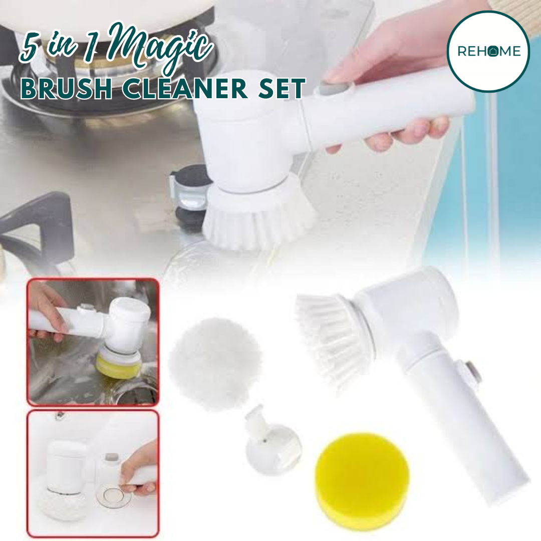 5 in 1 Magic Multipurpose Electric Brush - (IMPORTED)
