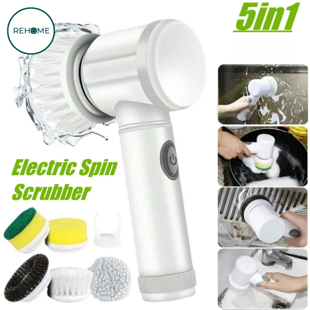 5 in 1 Magic Multipurpose Electric Brush - (IMPORTED)