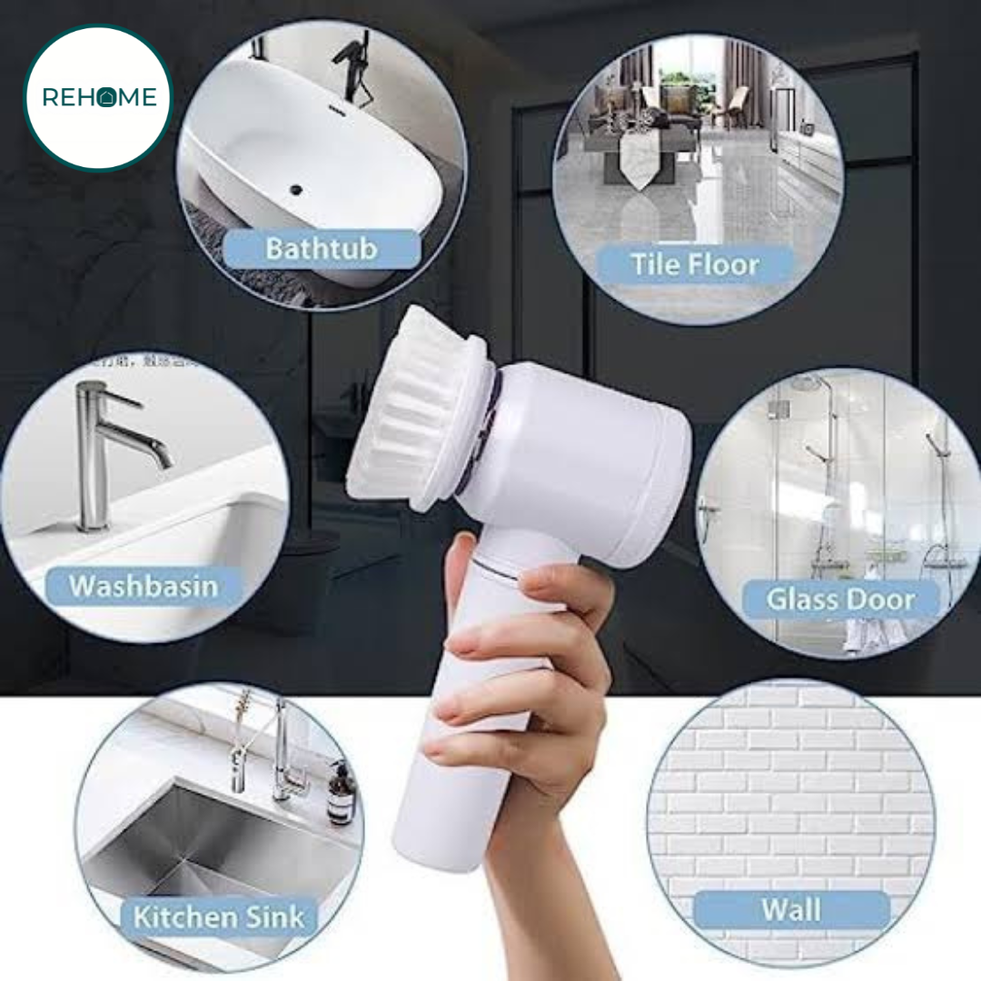 5 in 1 Magic Multipurpose Electric Brush - (IMPORTED)