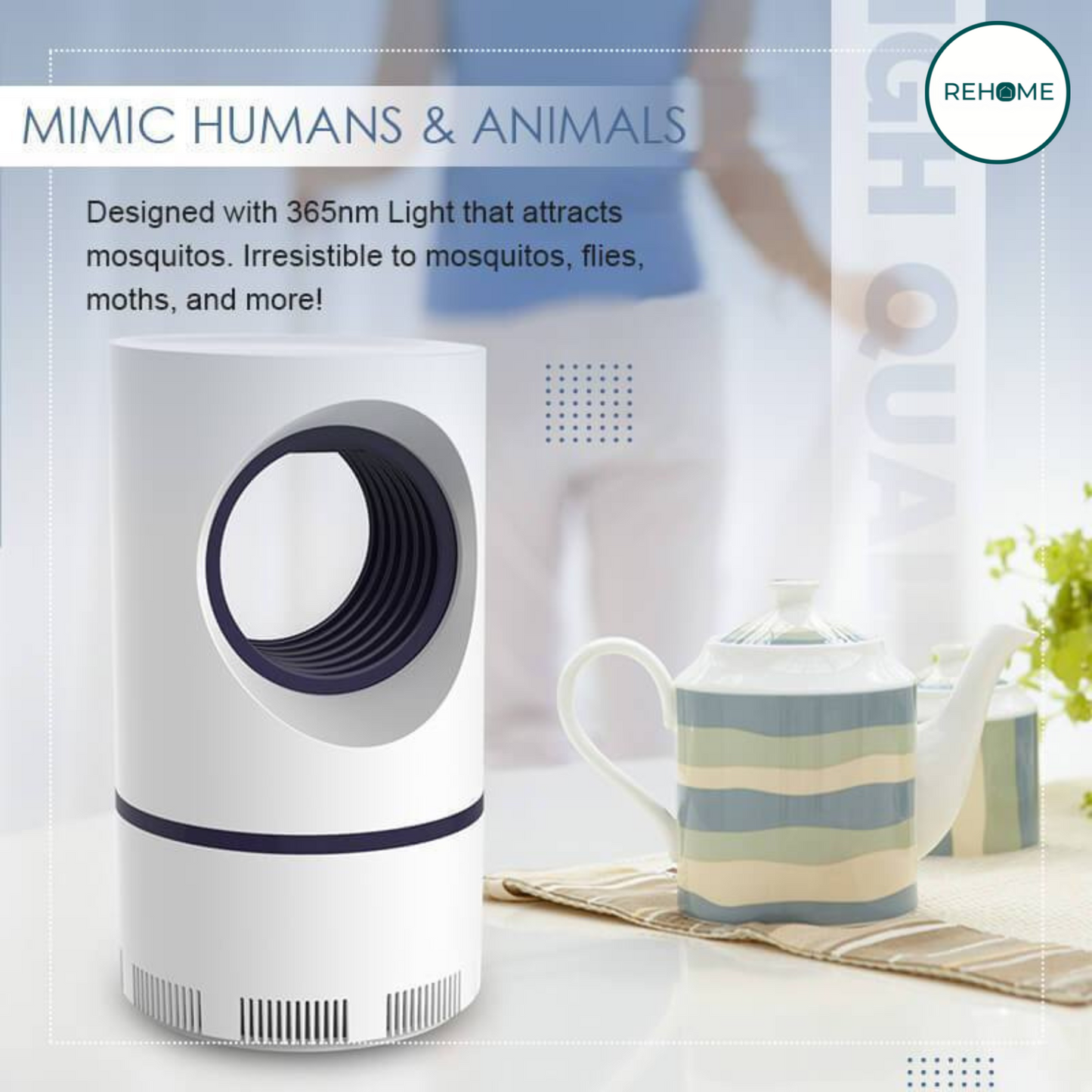 Automatic UV Mosquito Killer Lamp - (IMPORTED)