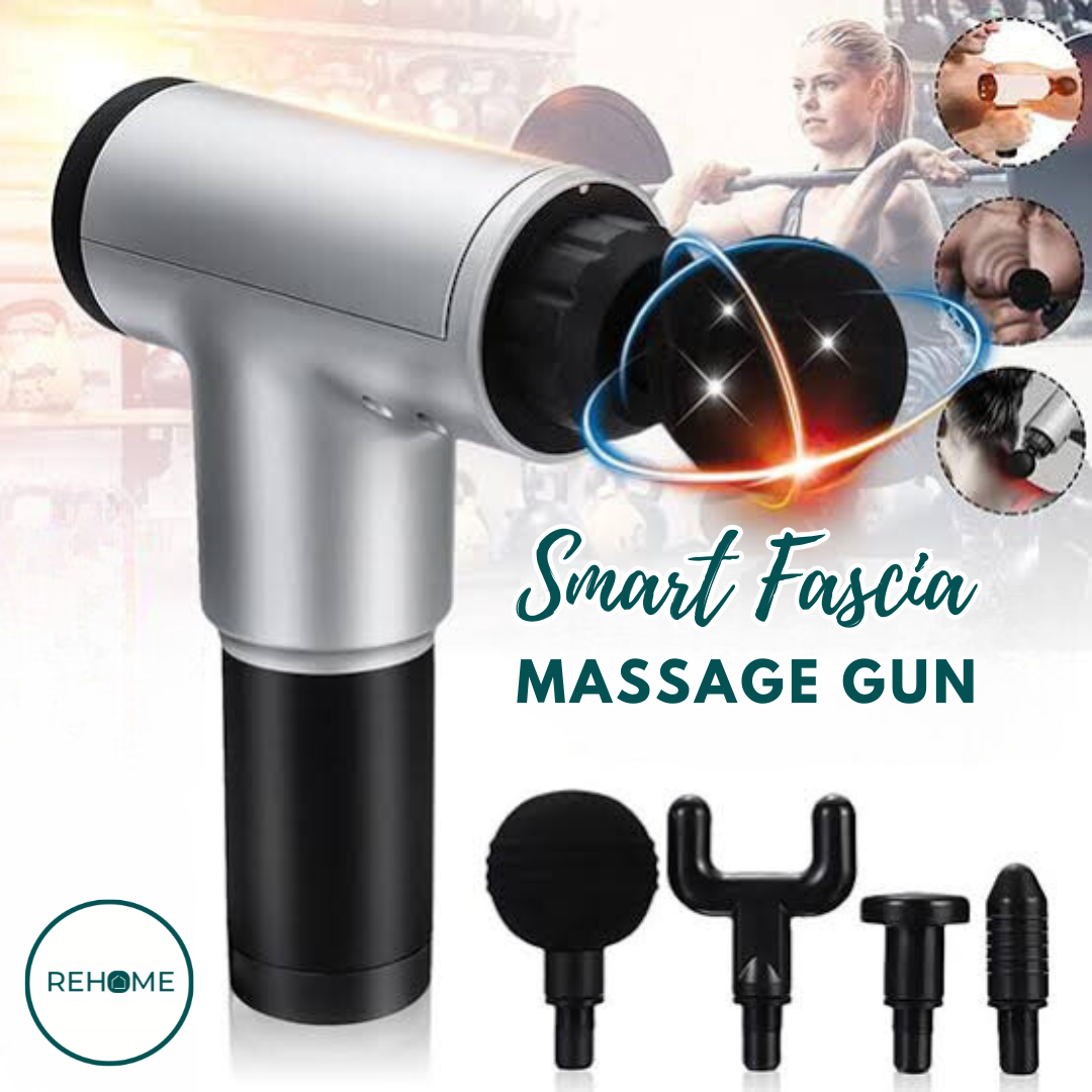 Smart Fascia 4 in 1 Professional Massage Gun - (IMPORTED)