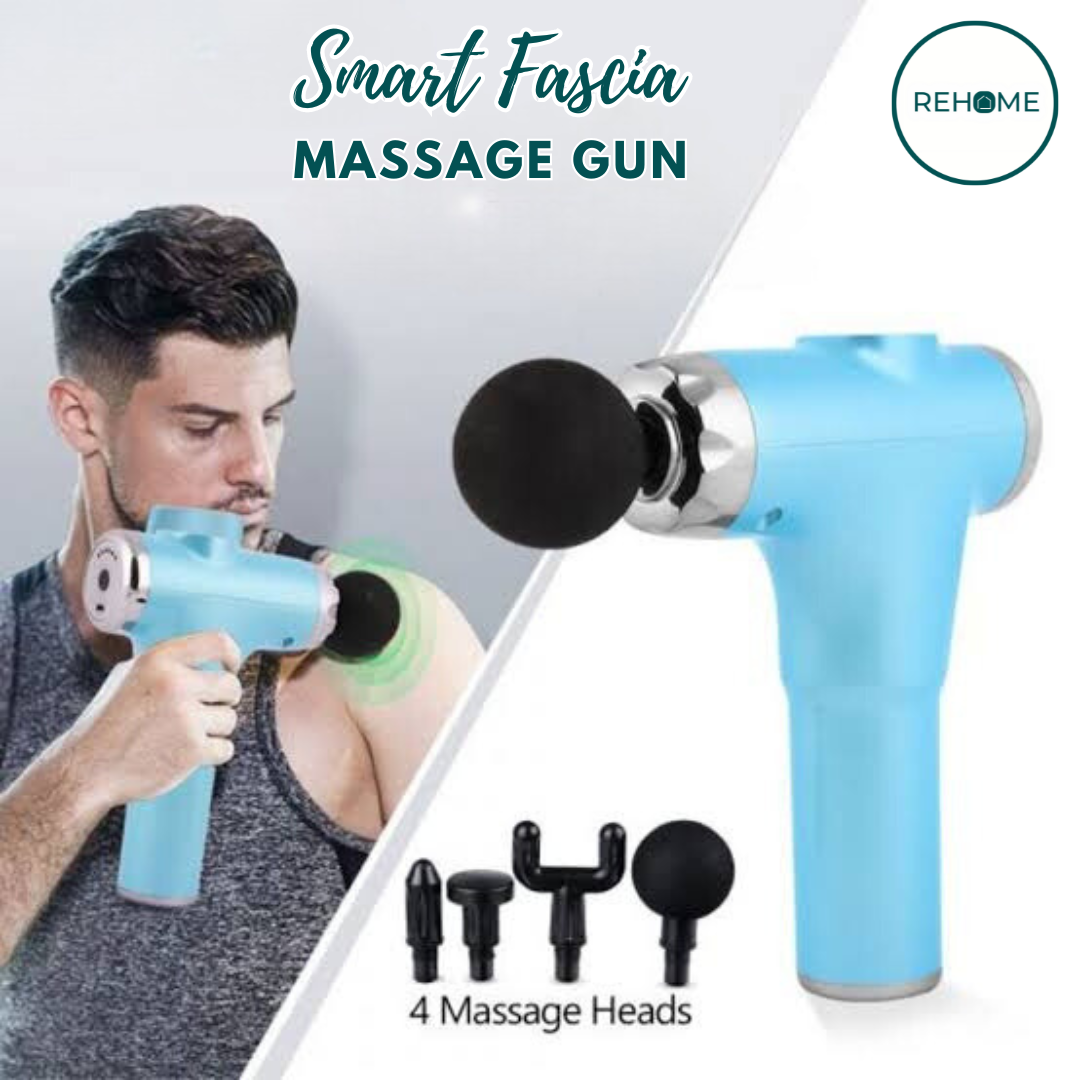 Smart Fascia 4 in 1 Professional Massage Gun - (IMPORTED)