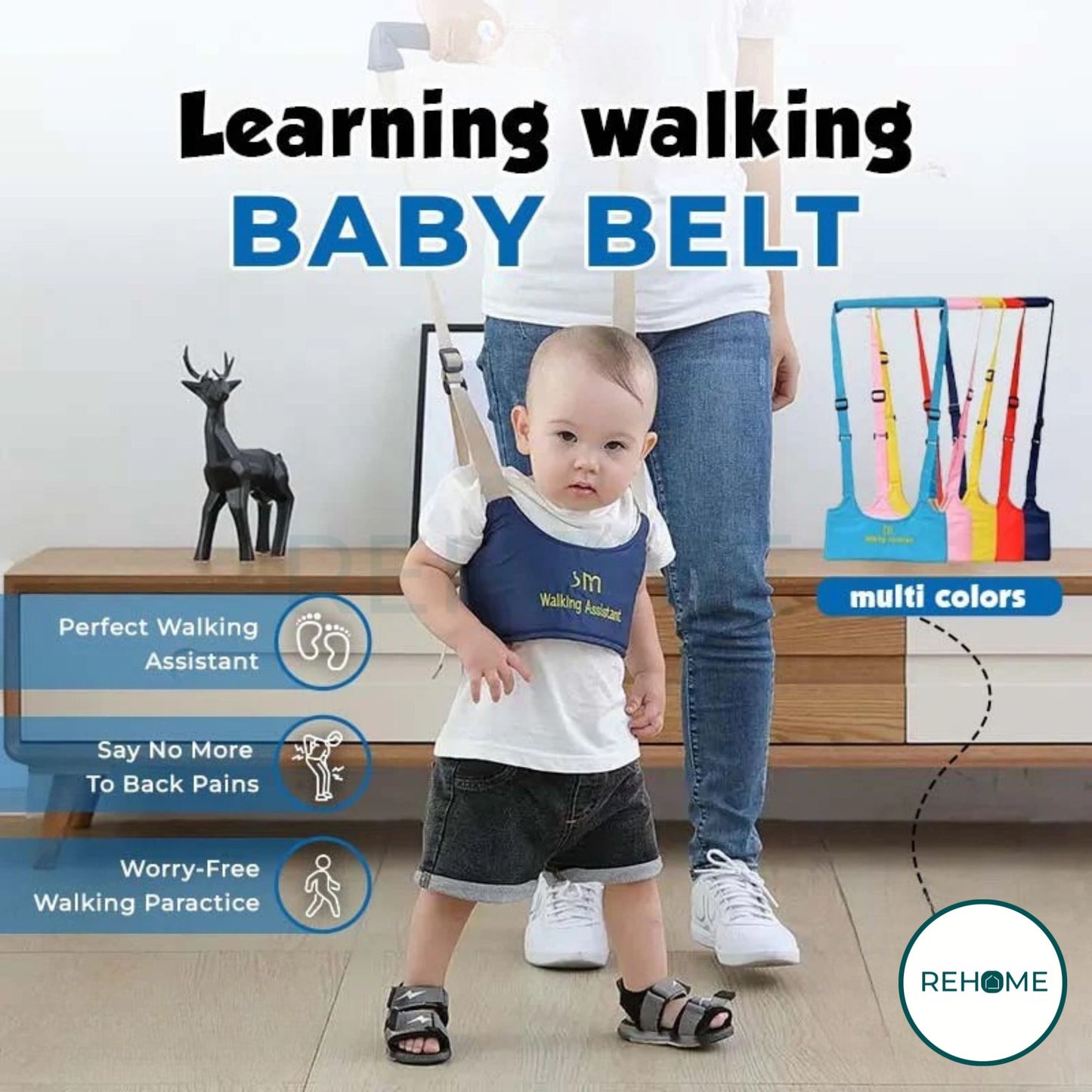 Baby Harness Safety Walker & Trainer - (IMPORTED)