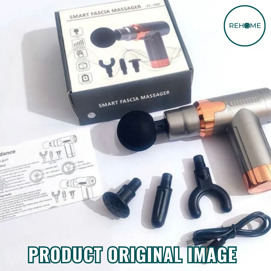 Smart Fascia 4 in 1 Professional Massage Gun - (IMPORTED)