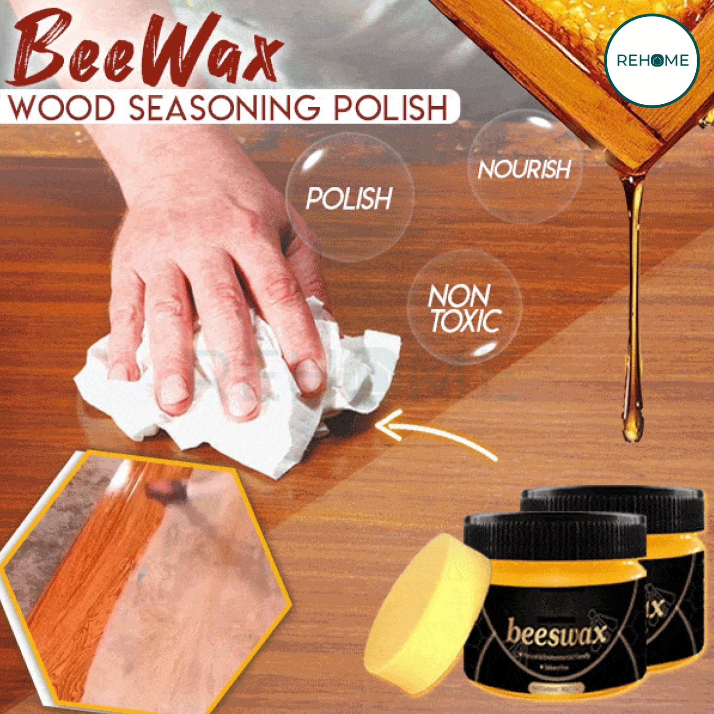 Beewax Furniture Polish - (FREE Delivery)