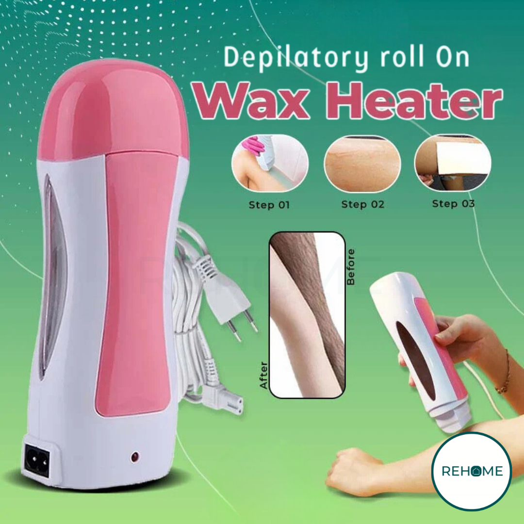 Depilatory Roll on Wax Heater w/ Wax Cartridge
