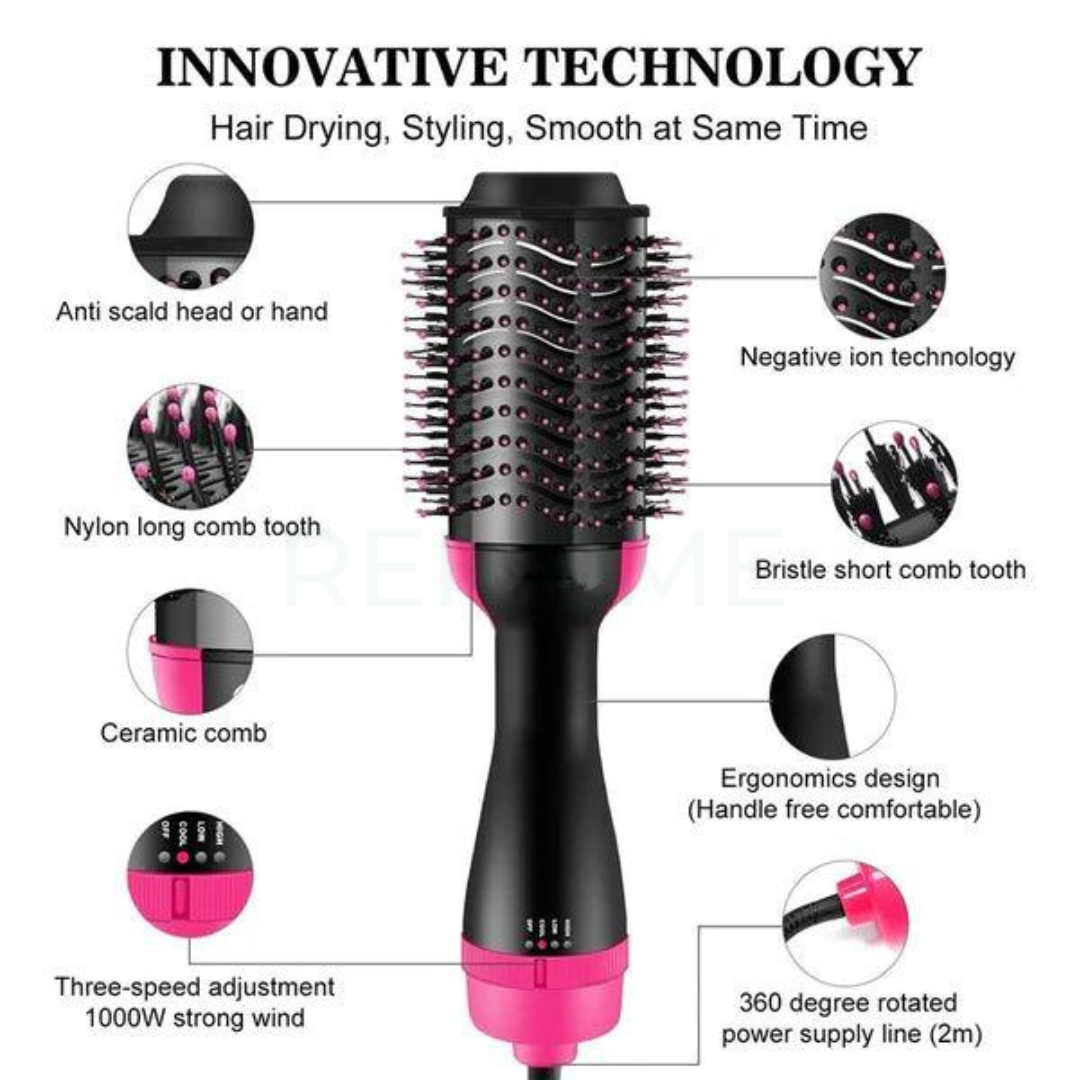 One Step Hair Dryer and Styler