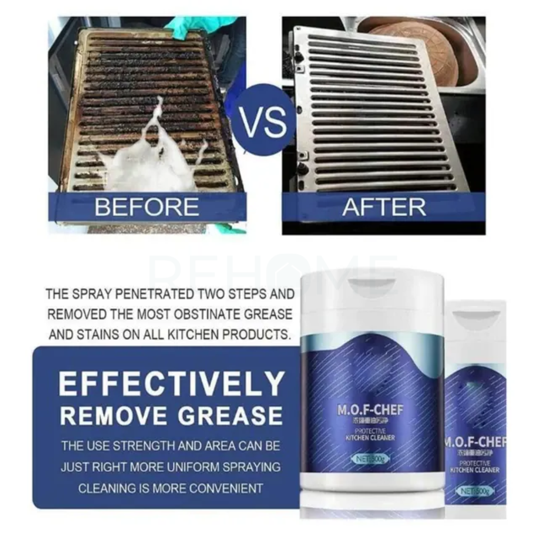 MOF Heavy Oil Stains & Grease Powder Cleaner - (IMPORTED)