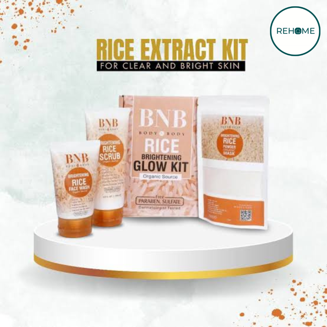 BNB Rice Extract Glow Kit