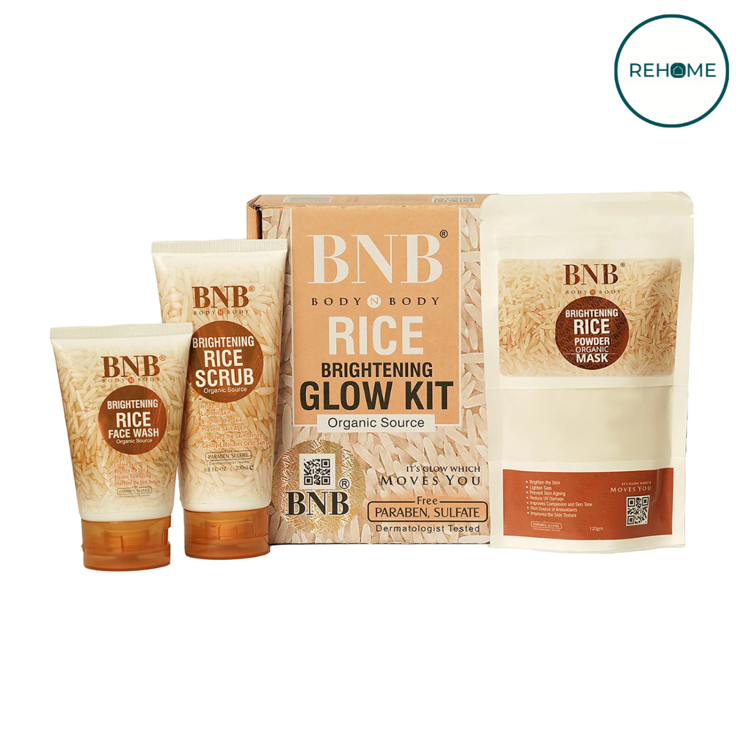 BNB Rice Extract Glow Kit