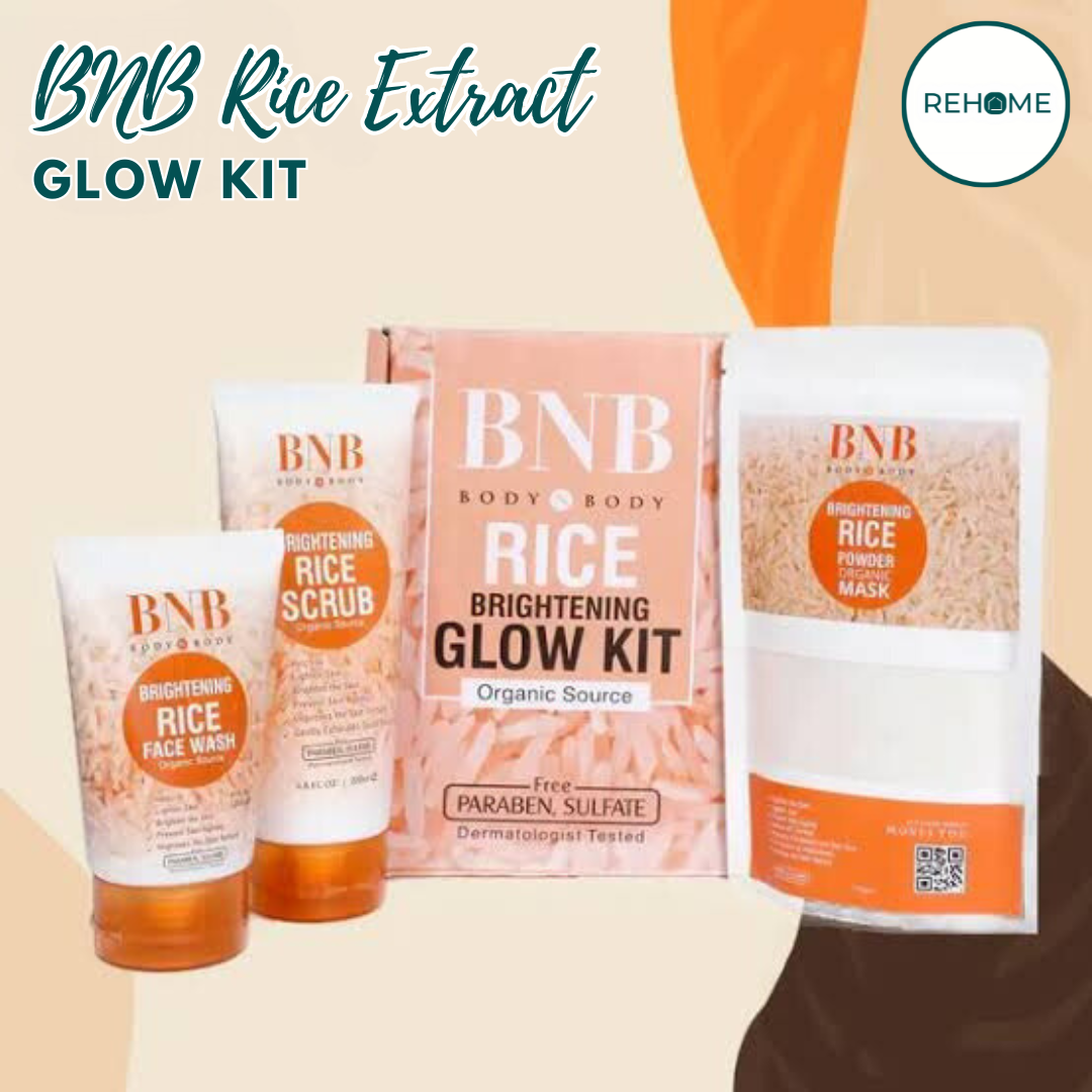 BNB Rice Extract Glow Kit
