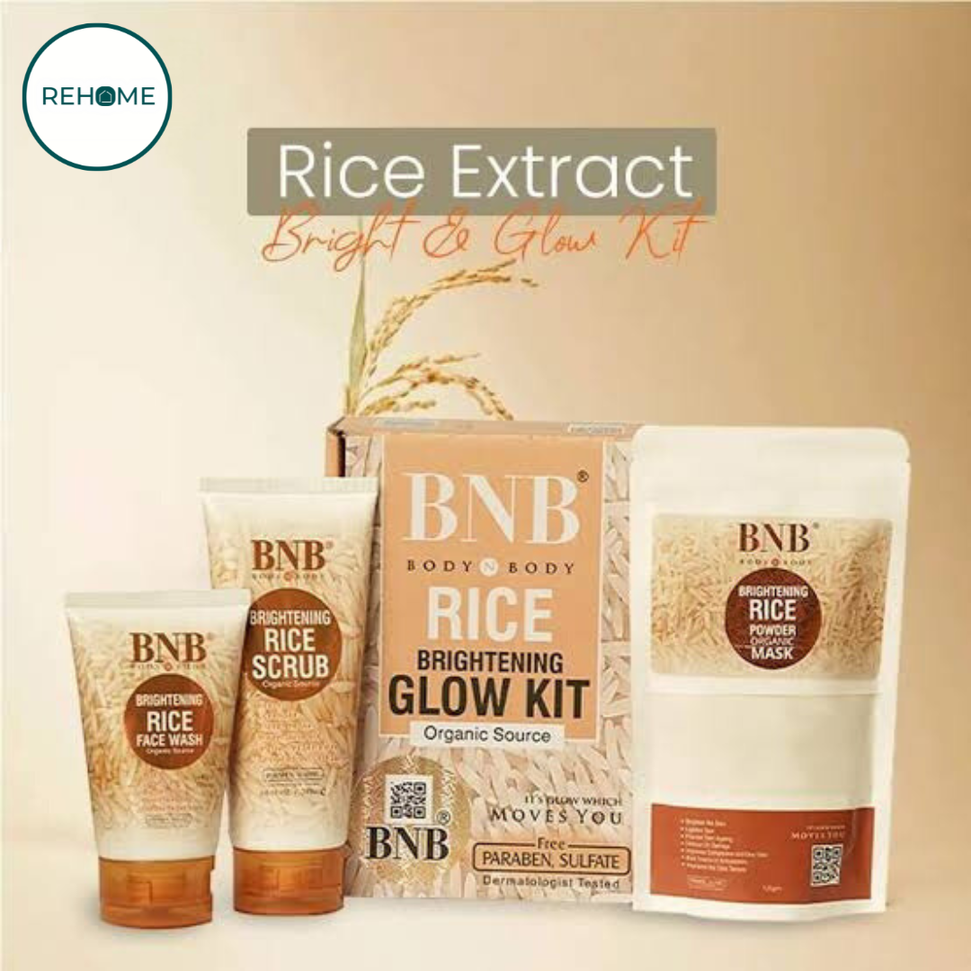 BNB Rice Extract Glow Kit
