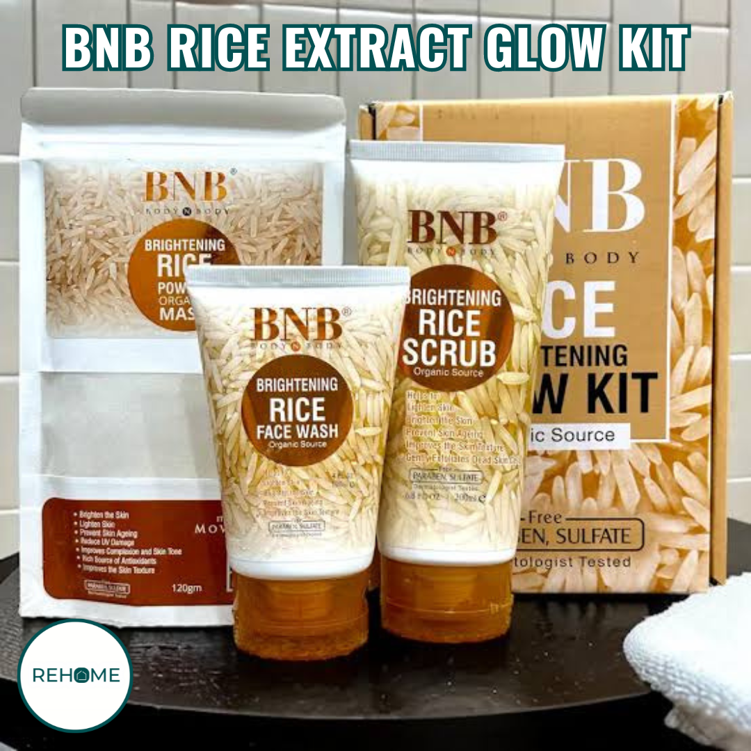 BNB Rice Extract Glow Kit