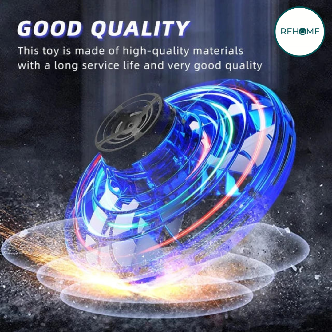 Flying UFO Led Nova Spinner - (FREE Delivery)