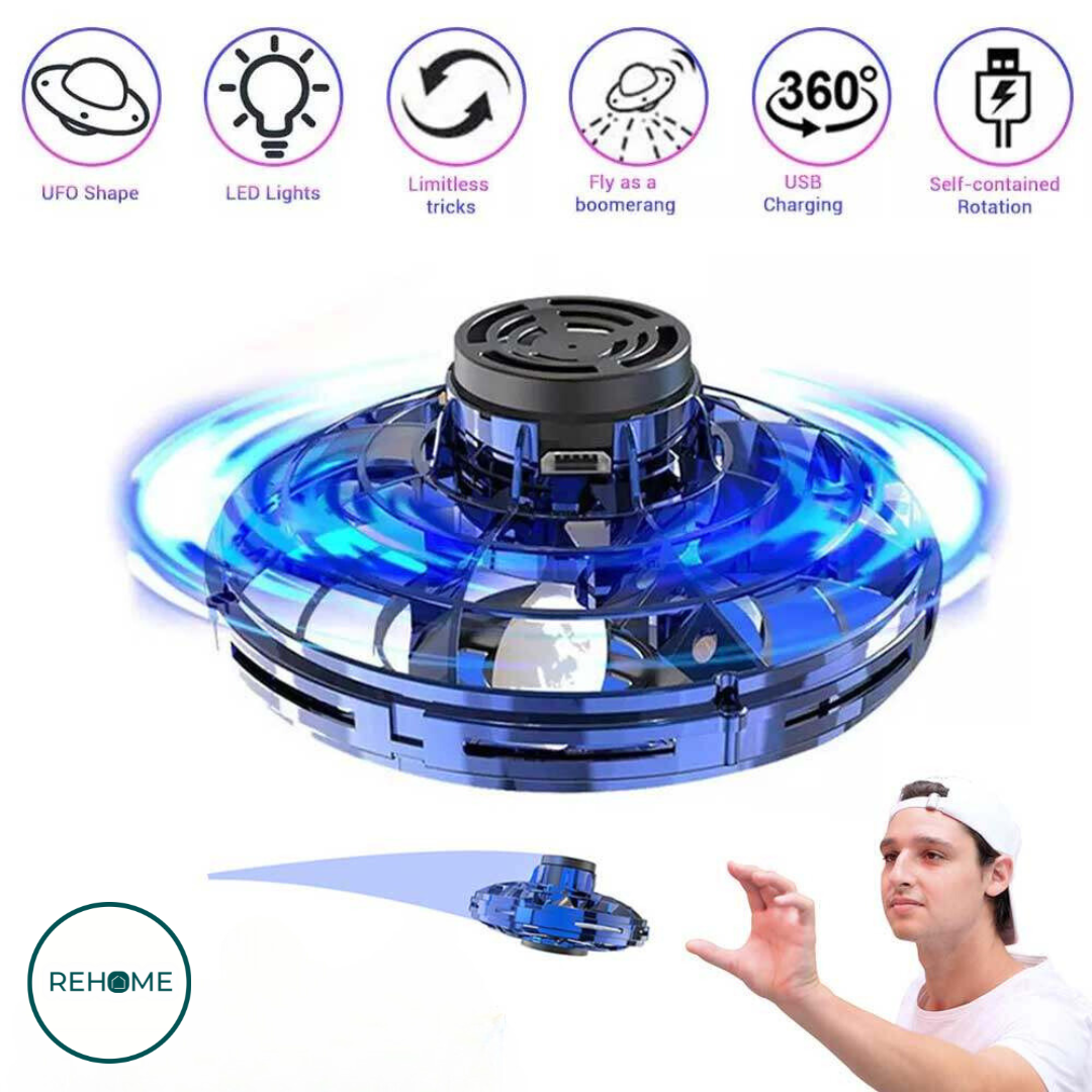 Flying UFO Led Nova Spinner - (FREE Delivery)