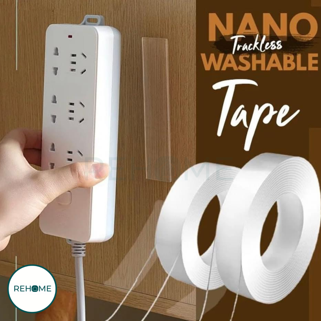 Nano Double Sided Transparent Tape - (IMPORTED)