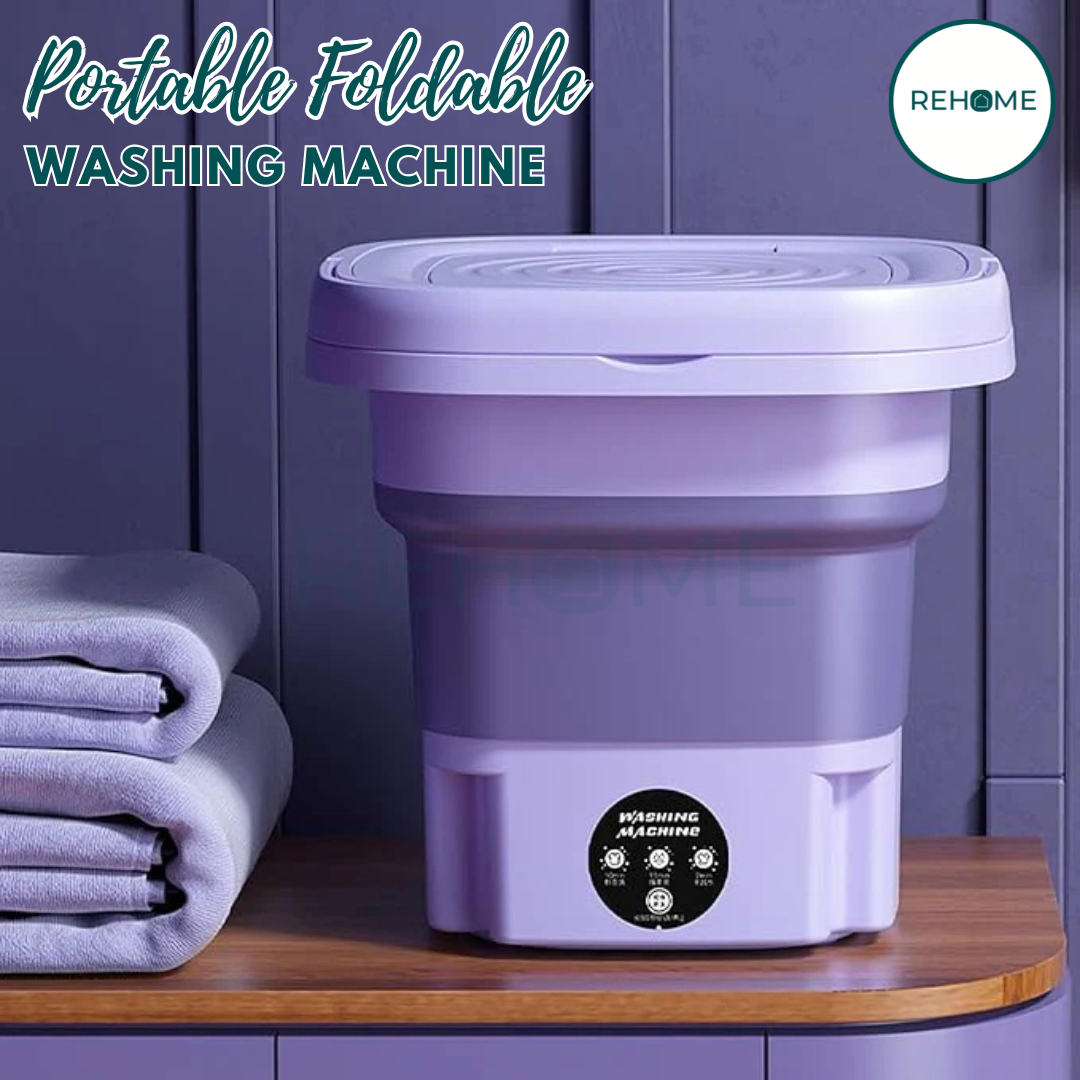 Mini Portable and Foldable Washing Machine