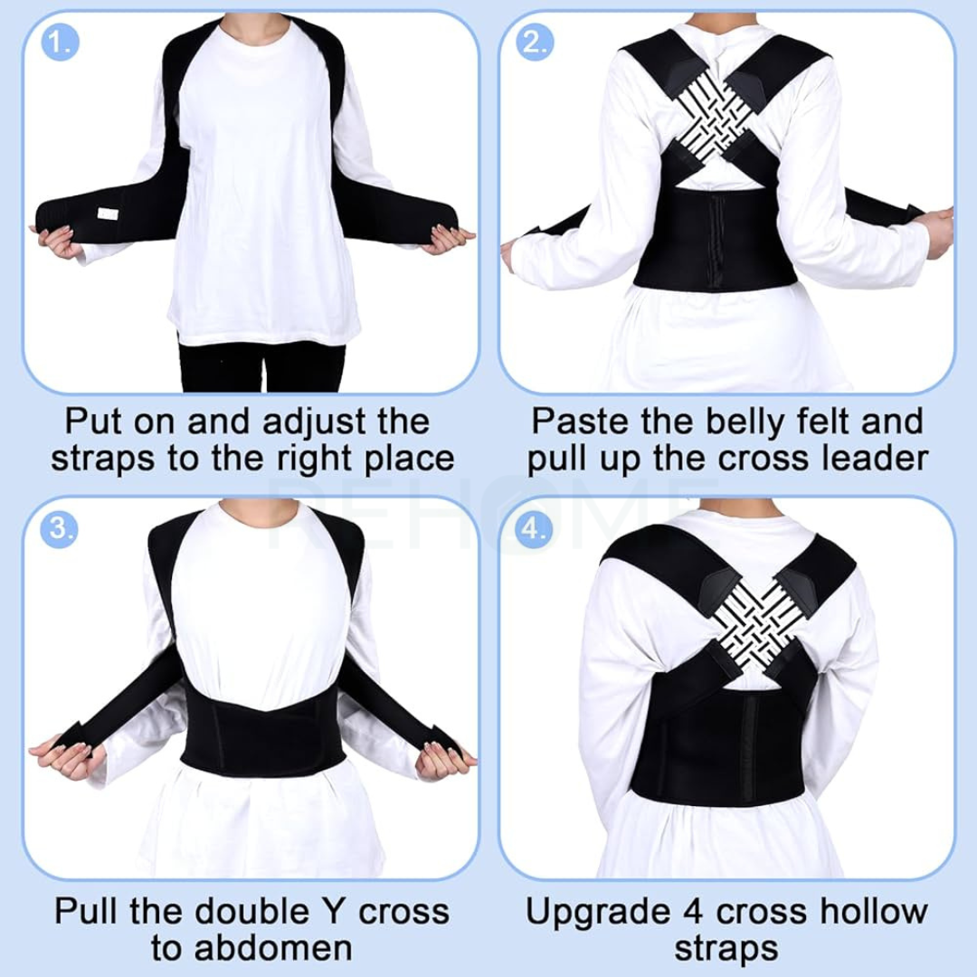 Adjustable Back Shoulder Posture Corrector