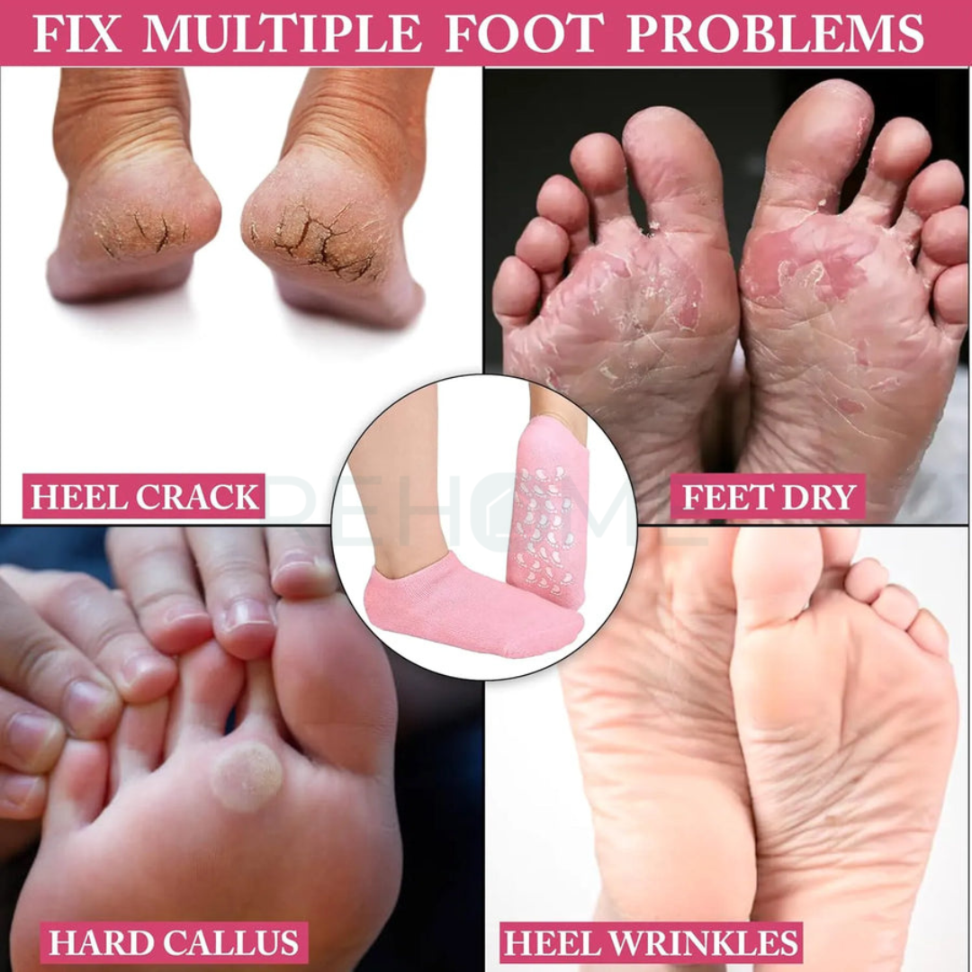 Moisturising Spa Gel Socks