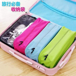 Travel Zipper Transparent Shoe Pouch/Bag