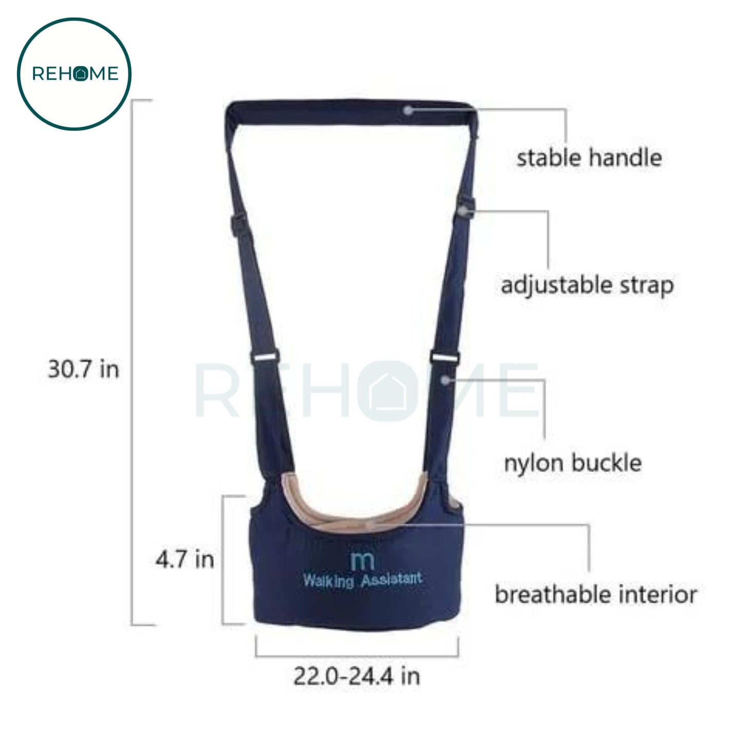 Baby Harness Safety Walker & Trainer - (IMPORTED)
