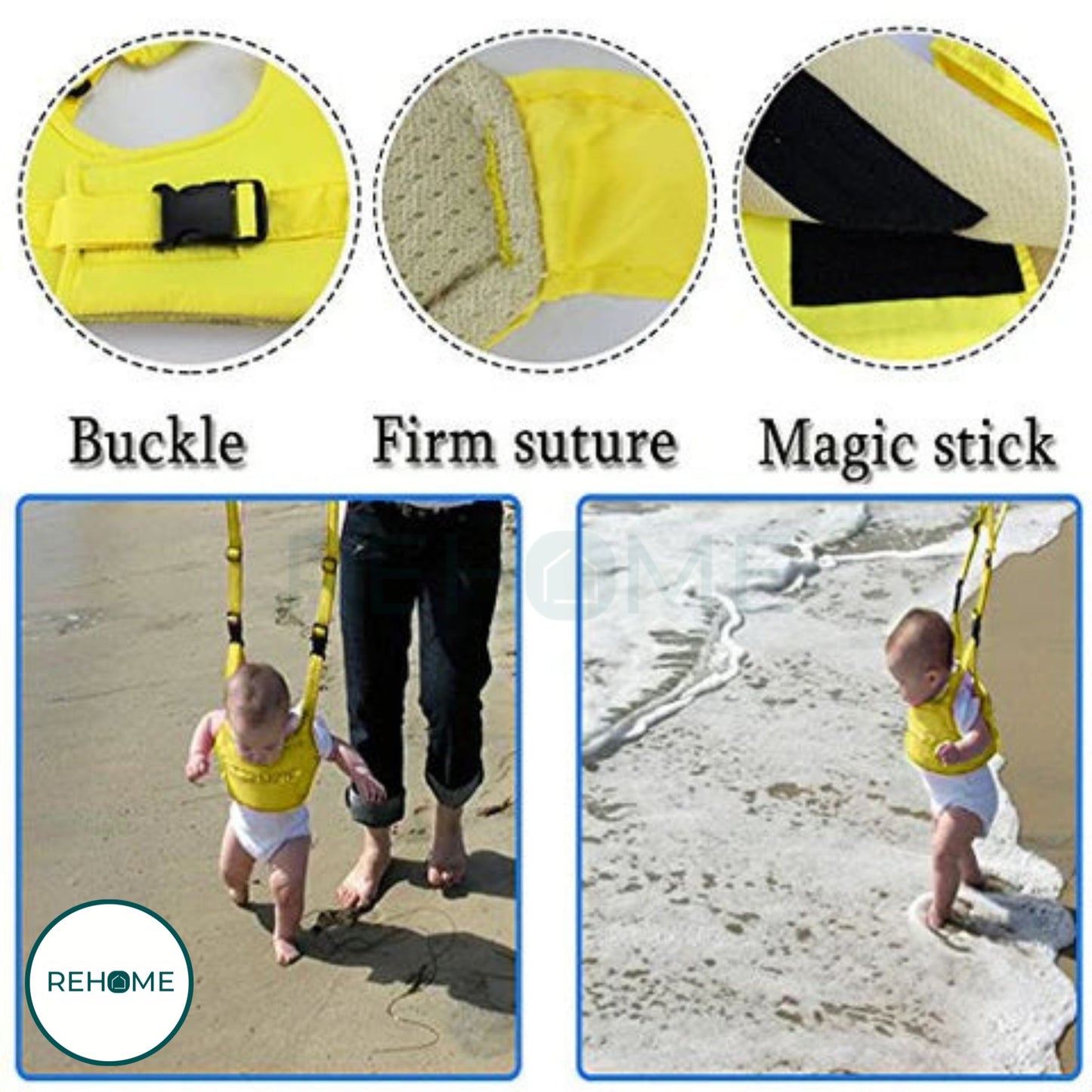 Baby Harness Safety Walker & Trainer - (IMPORTED)