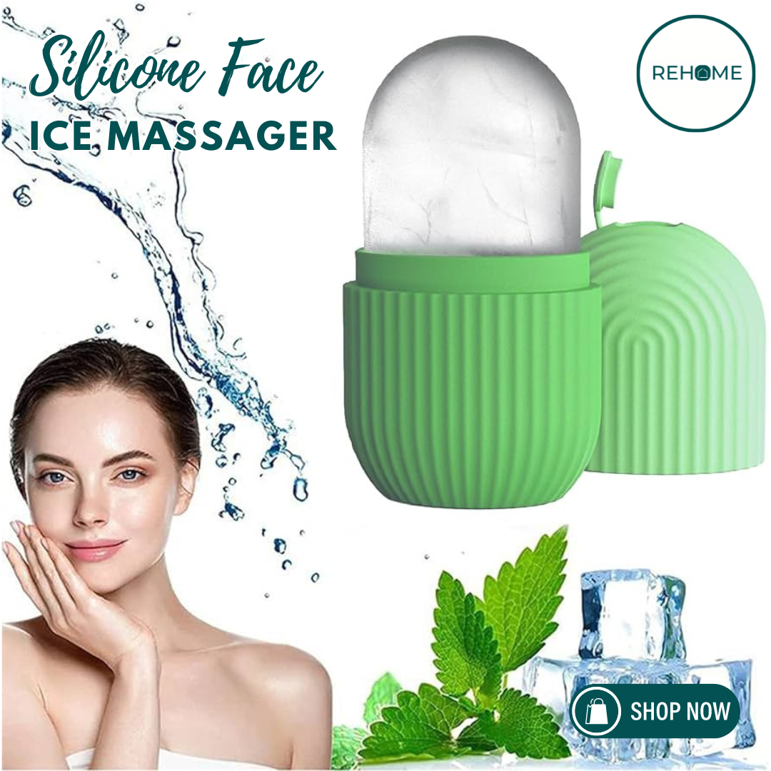 Silicone Facial Massage Ice Roller - (FREE Delivery)