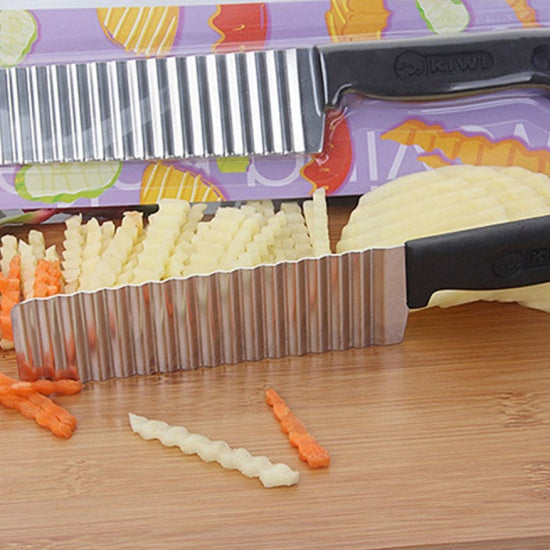 Crinkle Fries Cutter Knife