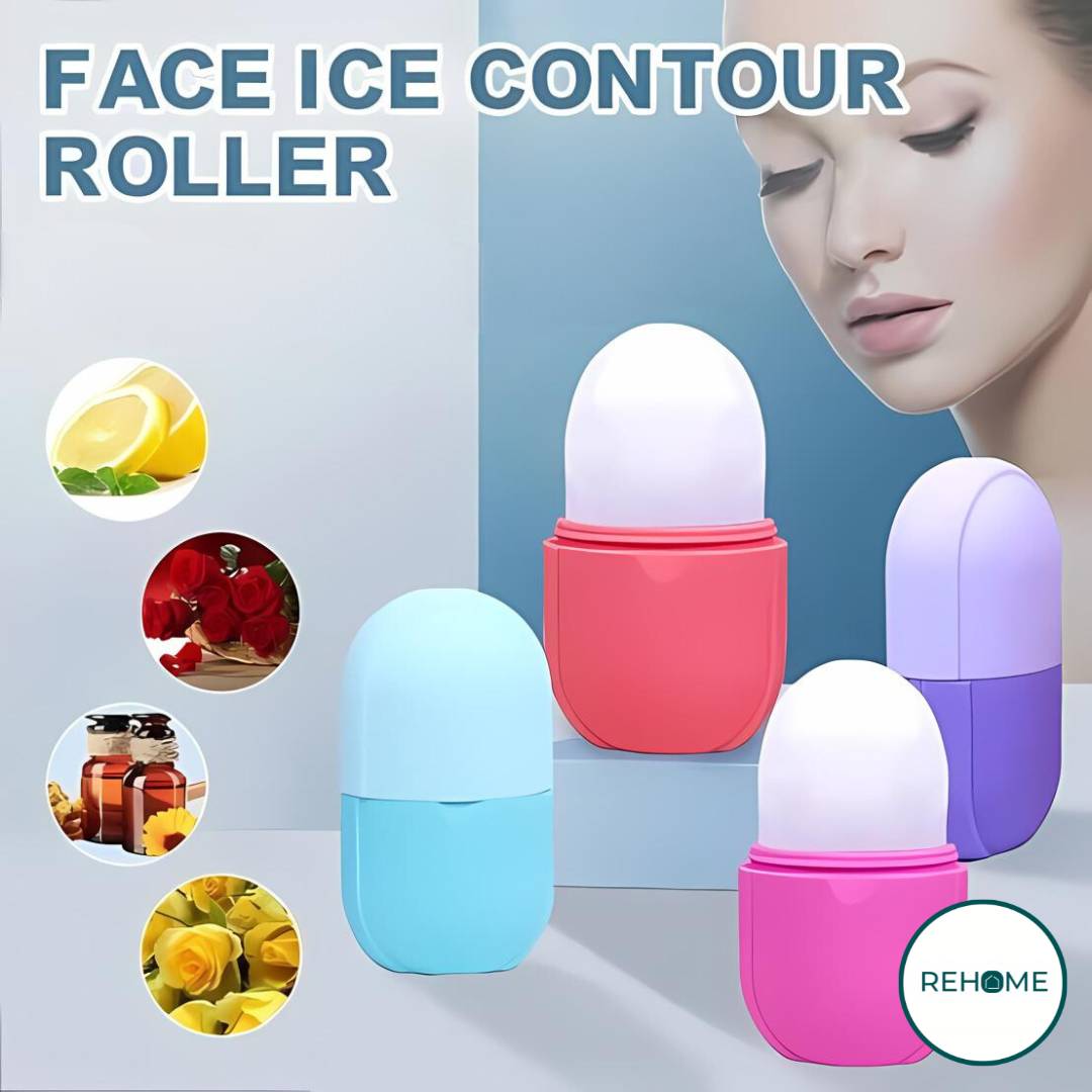 Silicone Facial Massage Ice Roller - (FREE Delivery)