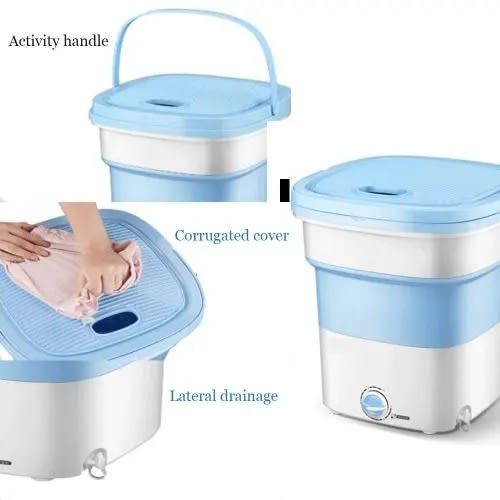 Mini Portable and Foldable Washing Machine