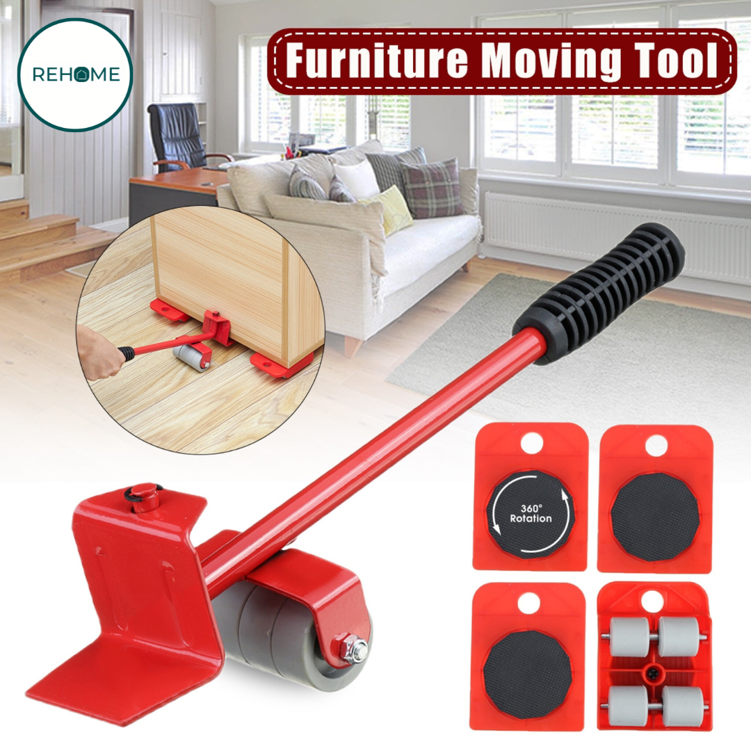 Set of 5 Furniture Lifter Moving Tool