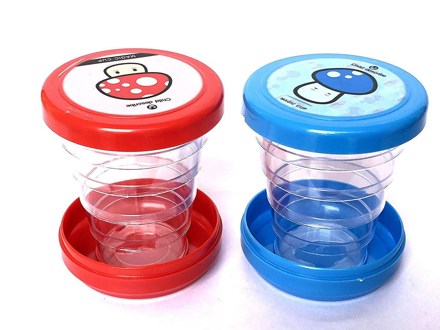 Set Of 2 Magic Portable Cups