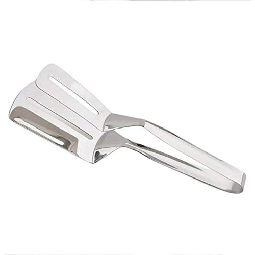 Multifunctional Food Flipping Spatula Tongs Clip for Beefsteak Bread Hamburger BBQ Meats Pizza Pies Bread Fish