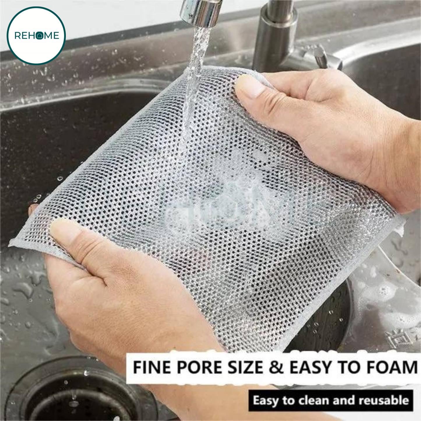 Multipurpose Wire Dishwashing Cleaning Rags - (IMPORTED)