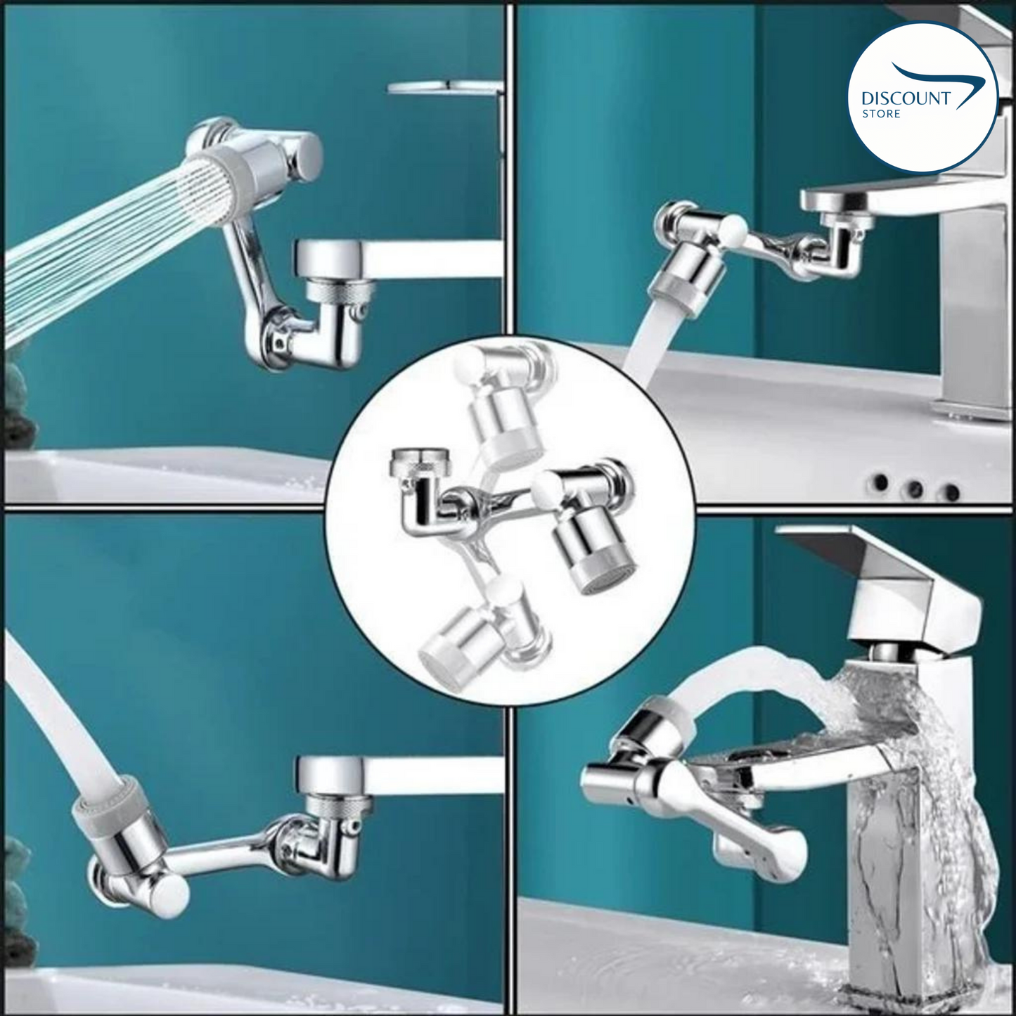 1080 Degree Rotating Swivel Faucet - (FREE Delivery)