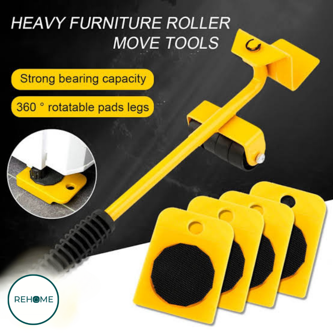 Set of 5 Furniture Lifter Moving Tool