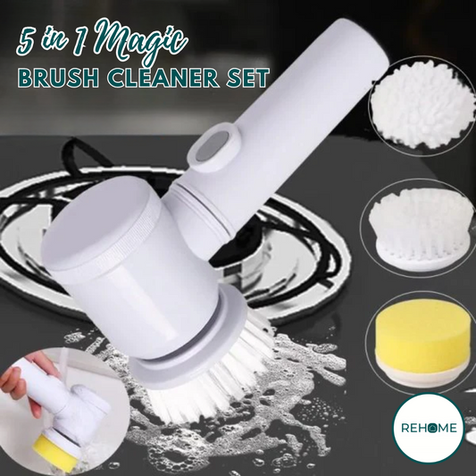 5 in 1 Magic Multipurpose Electric Brush - (IMPORTED)