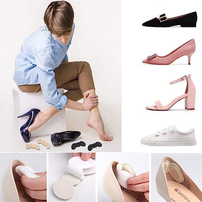 Anti Slip Self Adhesive Heel Stickers Shoes Inserts Heel Protectors