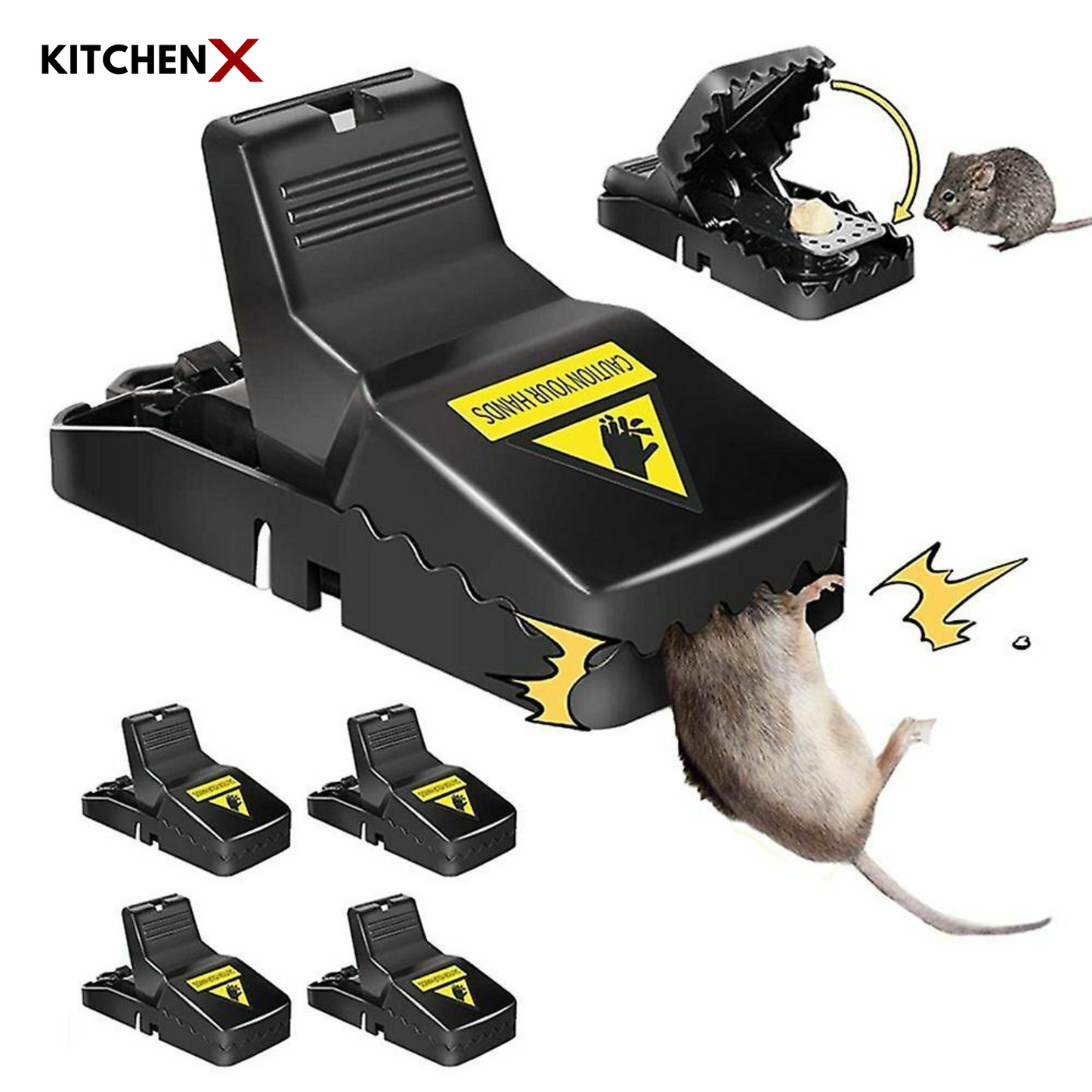 Heavy Duty Mouse Catcher Trap - (BUY 1 GET 1 FREE)
