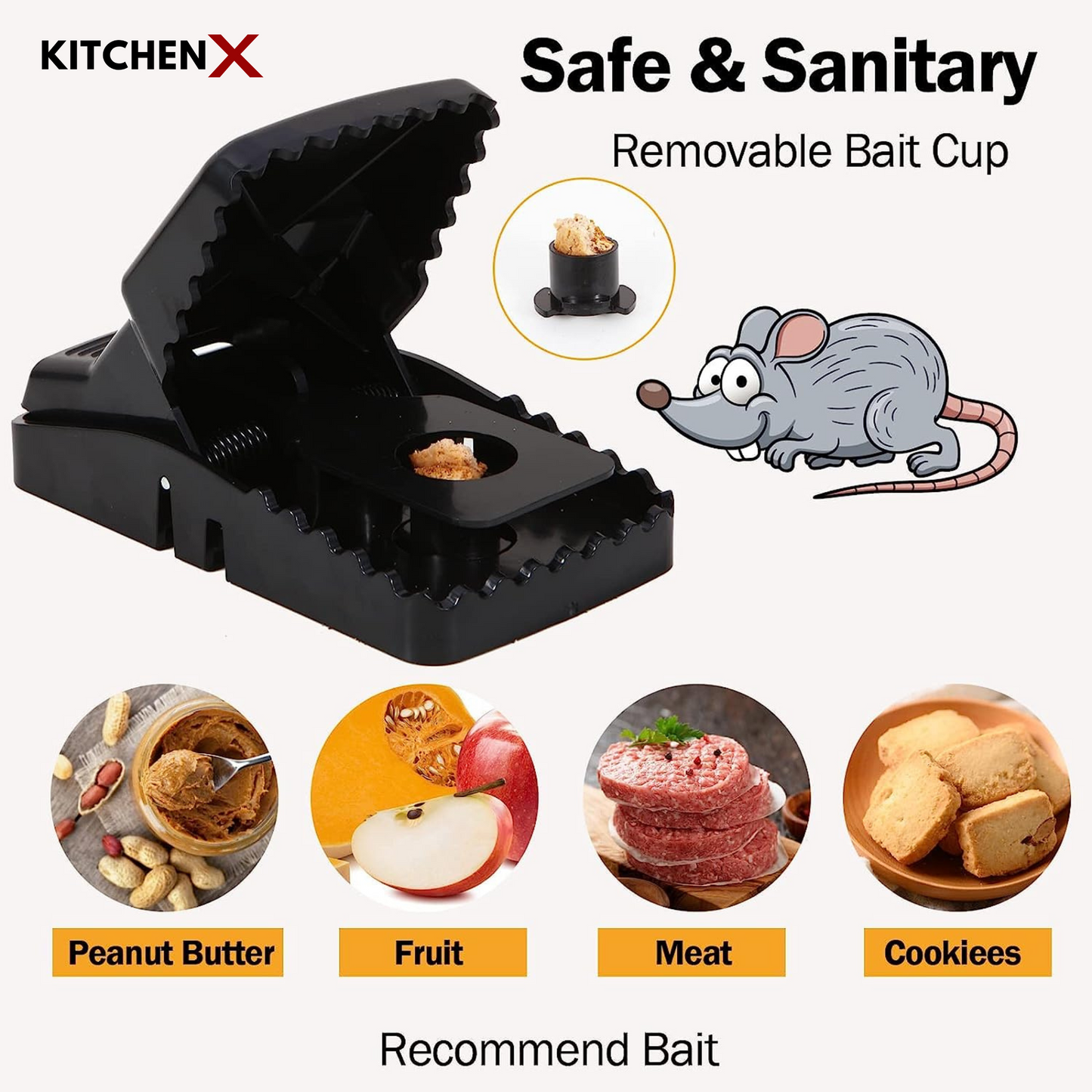 Heavy Duty Mouse Catcher Trap - (BUY 1 GET 1 FREE)