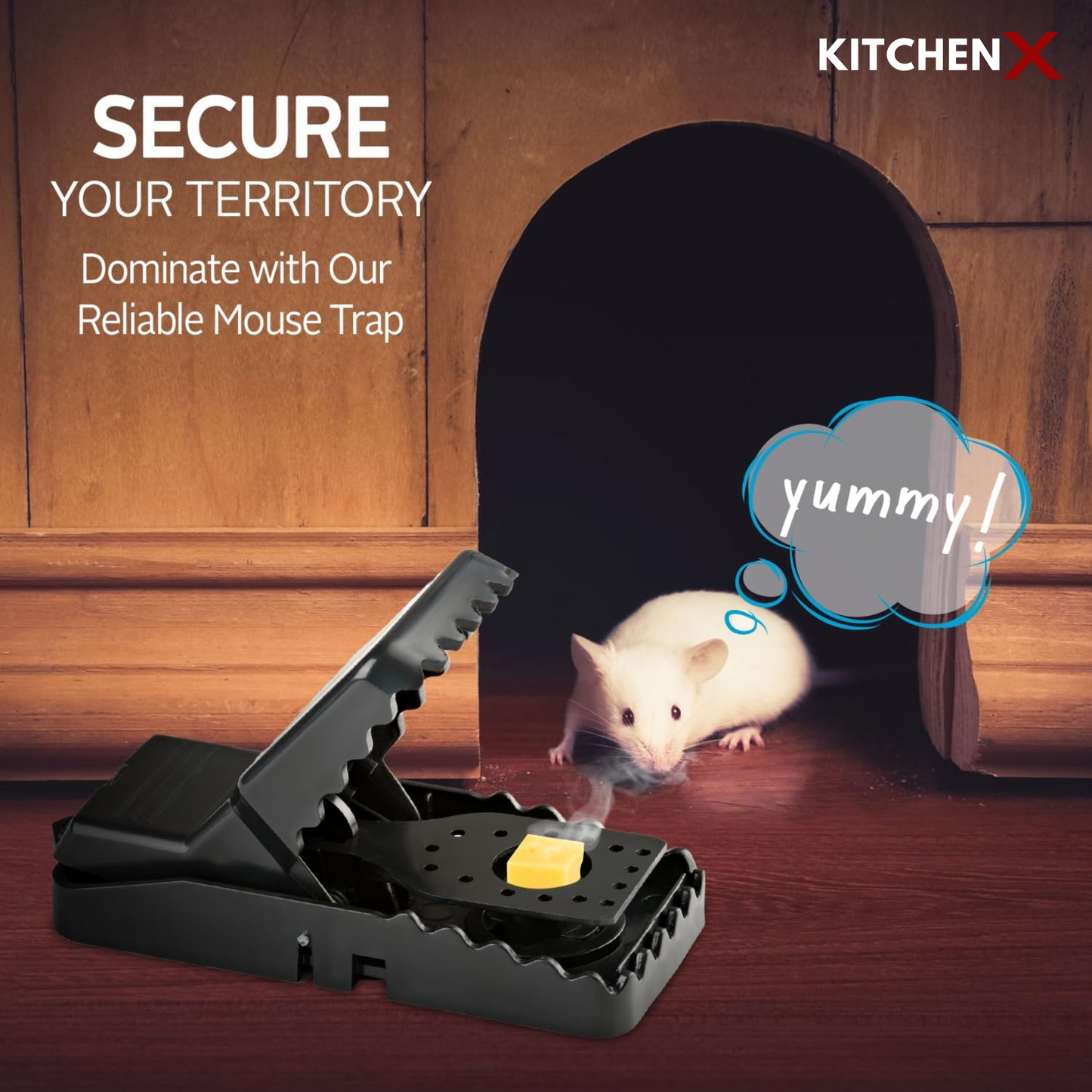 Heavy Duty Mouse Catcher Trap - (BUY 1 GET 1 FREE)