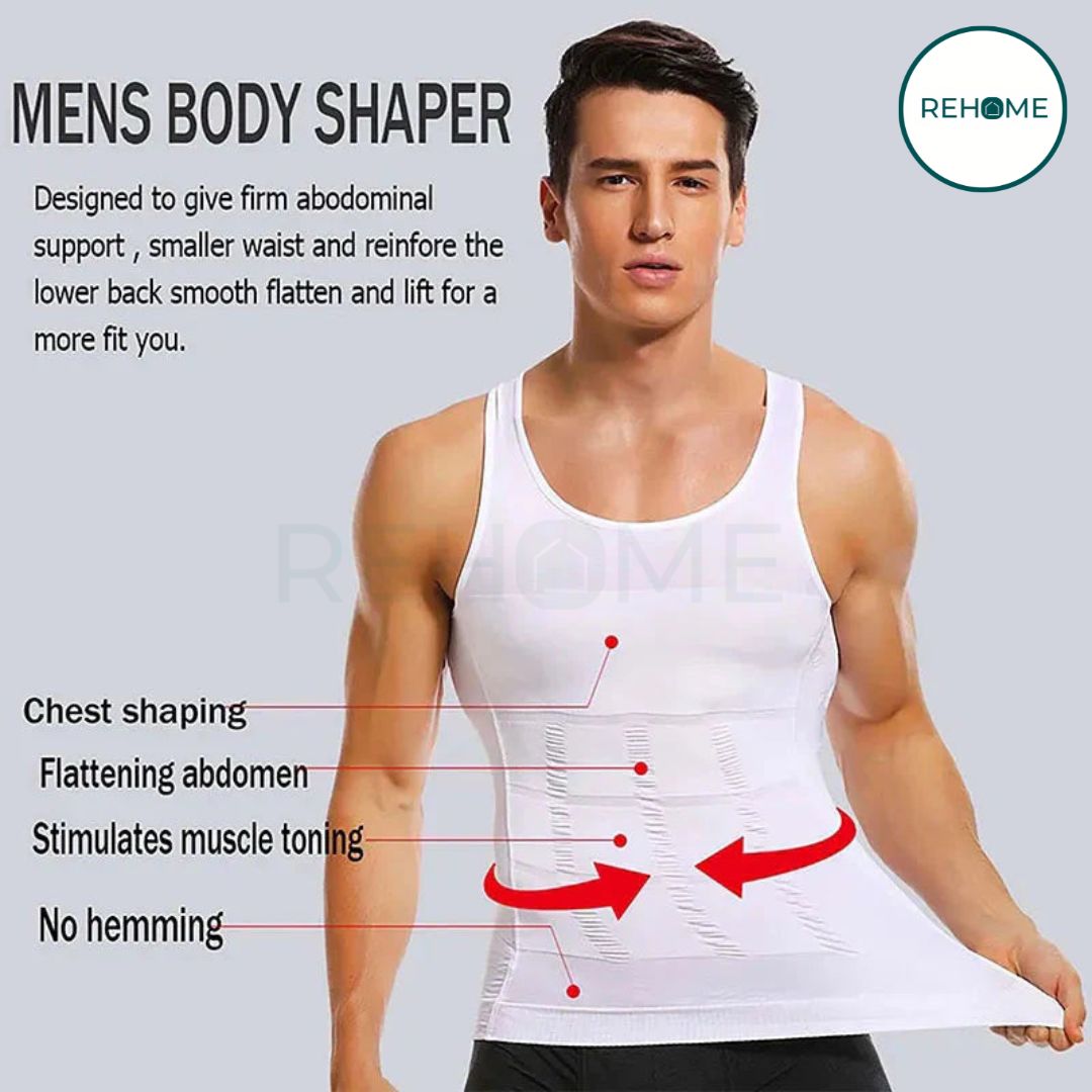 Men Slimming Body Shaper - (IMPORTED)