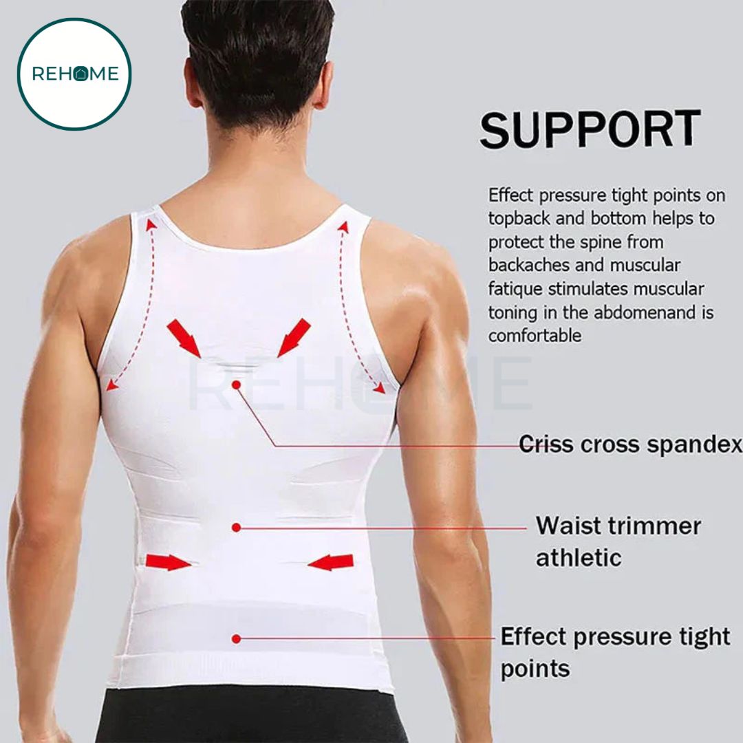 Men Slimming Body Shaper - (IMPORTED)