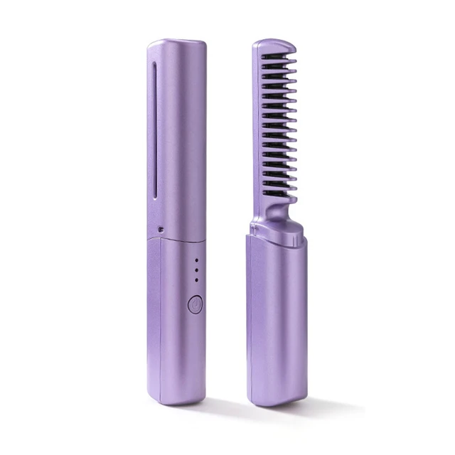 2 in 1 Professional Hair Straightener Comb