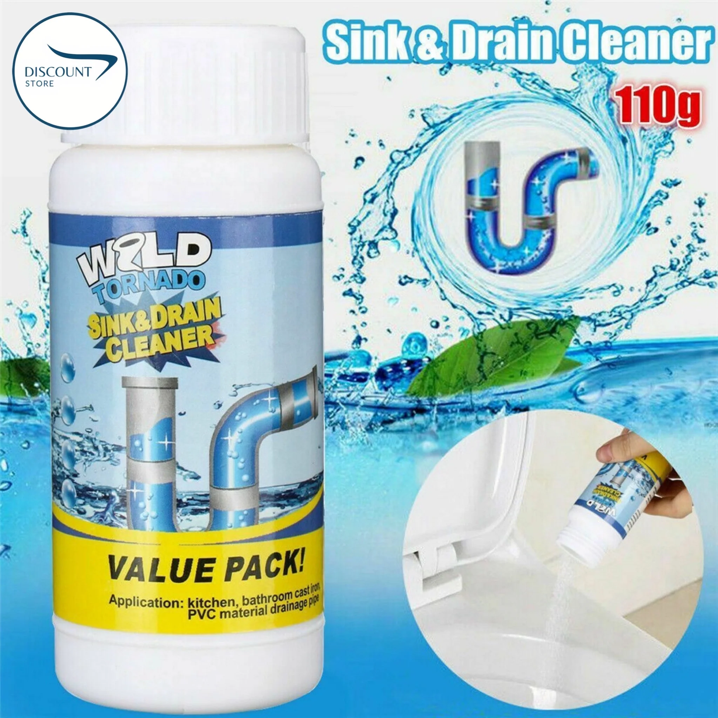 Powerful Drain & Sink Cleaner