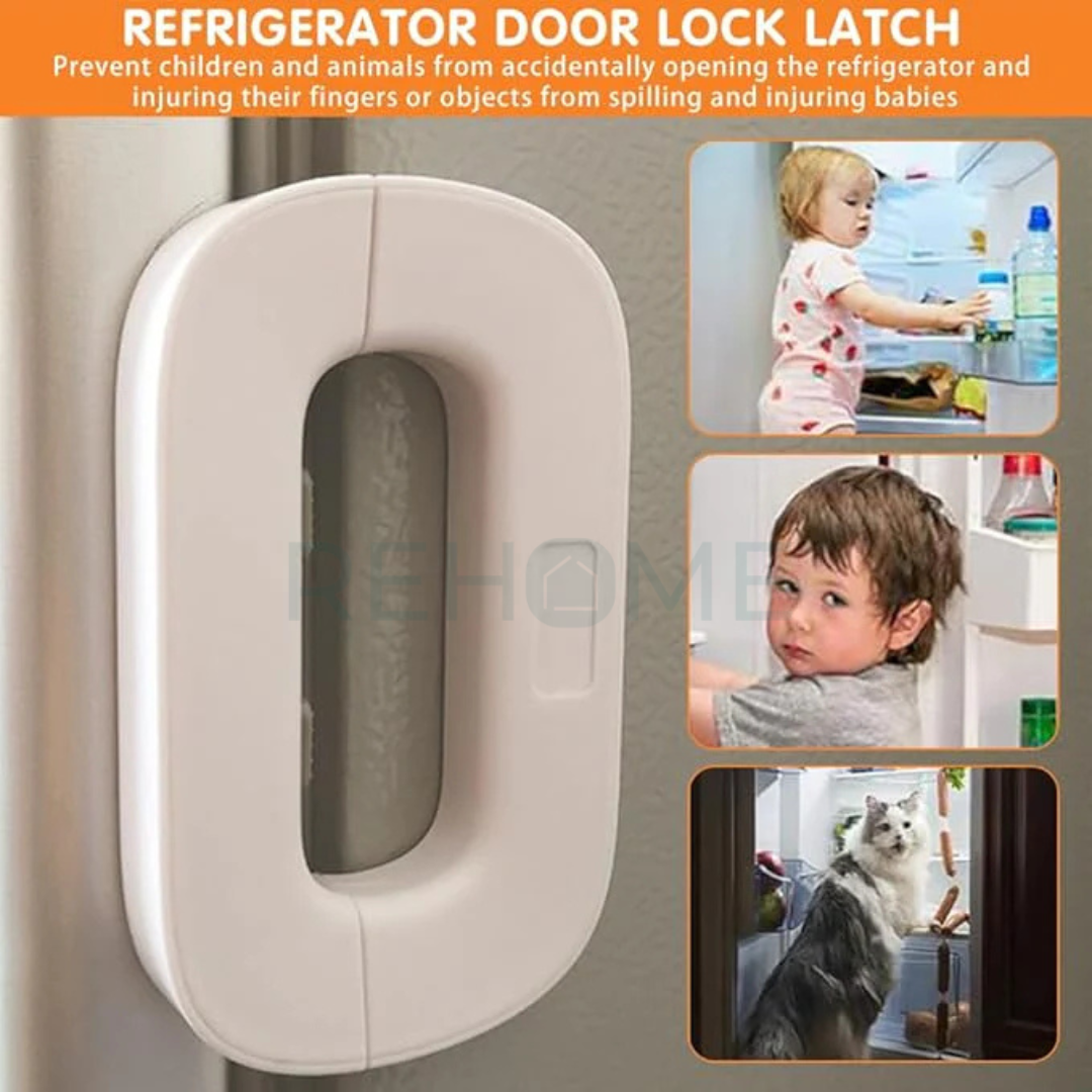 Self-Adhesive Safety Fridge Lock - (IMPORTED)