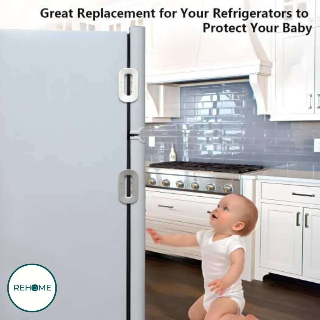 Self-Adhesive Safety Fridge Lock - (IMPORTED)